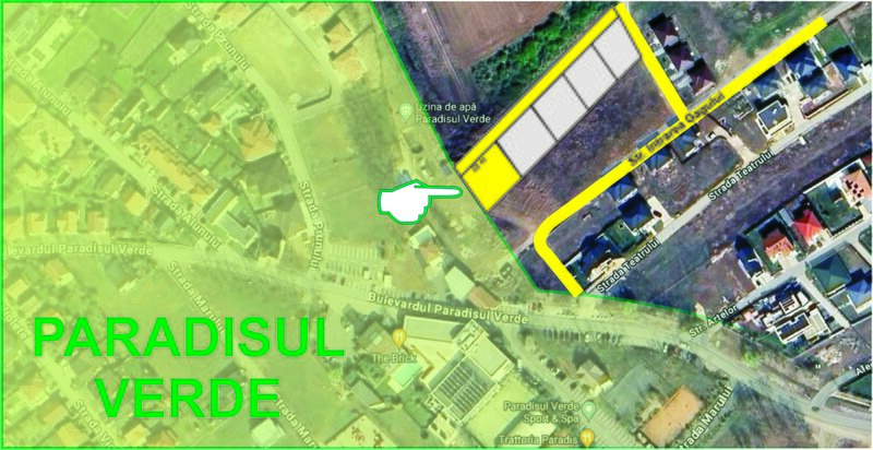 Corbeanca /Ostratu, langa Paradisul Verde, pretabil investitie, comision 0%